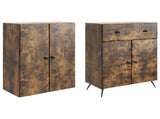 2 pcs Smoked Oak 3416912