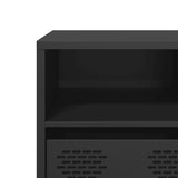 TV Cabinet Black 135x39x43.5 cm Cold-rolled Steel 851328