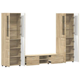 TV Cabinet Set FLORIN 3 pcs Sonoma Oak Engineered Wood 3397996