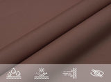 Sunshade Sail Oxford Fabric Rectangular 3x4 m Brown 135815