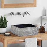 Sink Black 30x30x13 cm Marble 149175