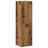 Wall Mounted TV cabinets 3 pcs Old Wood Engineered Wood 3328961