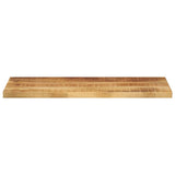 Table Top 70x40x2.5 cm Rectangular Solid Wood Rough Mango 371306