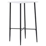 5 Piece Bar Set Plastic Black 279973