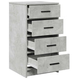 Sideboard Concrete grey 40 x 41 x 75 cm Engineered wood 865058