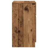 Bedside Cabinets 2 pcs Old Wood 39x35x65 cm Engineered Wood 861334
