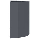 Planter Anthracite 60 x 30 x 50 cm Steel 883719