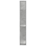 Bookcase 5-Tier Concrete Grey 80,5x23,5x162,5 cm Engineered Wood 852774