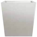 ZNTS Garden Planter 50x50x50 cm Stainless Steel 851074