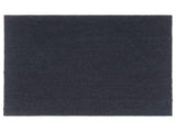 Door Mat Dark Grey 80x100 cm Tufted Coir 155592