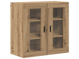 Highboard 2 pcs Artisan Oak 69.5 x 34 x 180 cm Engineered Wood 3415922