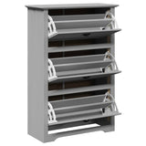 Shoe Rack BODO Grey 80x35x118 cm 4016883