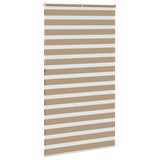 ZNTS Zebra Blind Sand Brown 135x230 cm Fabric Width 130.9 cm Polyester 4014606