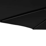 Garden Parasol with Steel Pole Black 225x225x212 cm 4005064