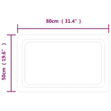 LED Bathroom Mirror 80x50 cm 151786