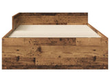 Bed Frame with Headboard Old Wood 80 x 200 cm Engineered Wood 8009038