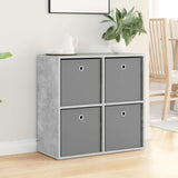 Sideboard with Drawer Concrete Grey 68.5 x 32 x 67 cm 8000543