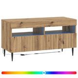 LED TV Cabinet Artisan Oak Engineered Wood 896564