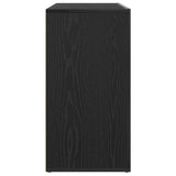Sideboard Black Oak 120 x 36 x 69 cm Engineered Wood 3333865