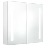 ZNTS LED Bathroom Mirror Cabinet Shining White 62x14x60 cm 326524