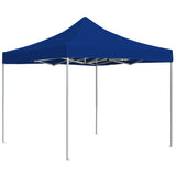 ZNTS Professional Folding Party Tent Aluminium 3x3 m Blue 45482