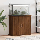 Aquarium Stand Brown Oak 81x36x73 cm Engineered Wood 833630