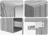 Bathroom Cabinet Set 5 pcs Grey Sonoma Engineered Wood 3407348