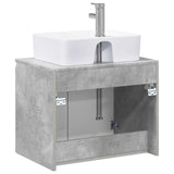 Bathroom Furniture Set Concrete Grey Engineered Wood 3404323