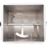 ZNTS Meat Mixer with Gear Box Silver Stainless Steel 50960