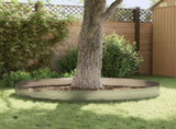 Lawn Edging 10 pcs 100 x 30 cm Steel Silver 8008635