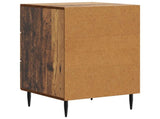 Bedside Cabinet Old Wood 43 x 41 x 66.5 cm Engineered Wood 894793