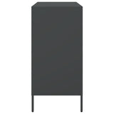 Sideboard Black 68x39x79 cm Steel 842952