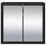 Wall Shelf with Shelf Wall-mounted Black Oak 65 x 20 x 60 cm 883610
