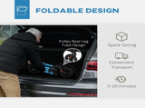Folding Rollator Walker with Seat, Backrest, Lightweight Walking Frame with Storage Bag, Dual T3398P344717