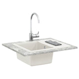 Sink White 560 x 460 mm 80% Quartz and 20% Resin 42028415