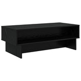 Coffee Table Black Oak 100 x 46 x 35 cm Engineered Wood 8000237