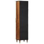 Bathroom Cabinet 38x33x160 cm Solid Wood Mango 358306