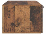 Wall-Mounted TV Cabinet 98 x 31 x 30 cm Old Wood 899243