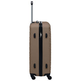 Hardcase Trolley Set 2 pcs Brown ABS 92433