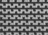 Outdoor Rug Chevron ARAKIL Black and Grey 600 x 250 cm 42003458