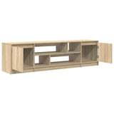 TV Cabinet Sonoma Oak 188.5x41x50 cm Engineered Wood 3328419