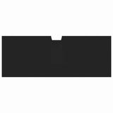 Bathroom Sink Cabinet Black 80x30x60 cm Engineered Wood 842451