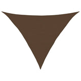 ZNTS Sunshade Sail 160 g/m² Brown 5x5x6 m HDPE 311815