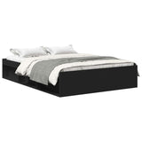 Bed Frame without Mattress Black 120x200 cm 3203853
