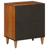 Bedside Cabinet Brown 50 x 33 x 60 cm Solid Mango Wood 4018232