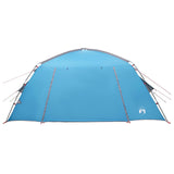 Cabin Tent with Roof Blue 400 x 210 x 180 cm Polyester 42028516