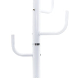 Coat Stand White 183 cm Powder-coated Iron 377106