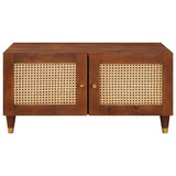 Coffee Table 80 x 50 x 40 cm Solid Mango Wood 4018885