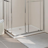 Rectangular ABS Shower Base Tray White 80x110 cm 148909