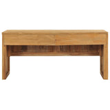 TV Cabinet 100x35x45 cm Solid Teak Wood 288843
